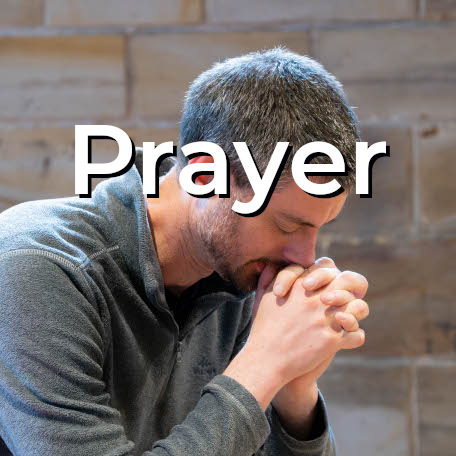 Man praying